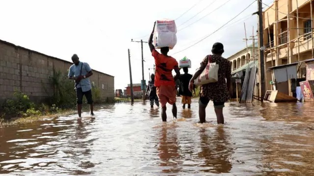 Flooding in Eti-Osa community